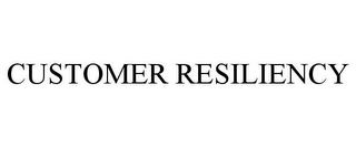 CUSTOMER RESILIENCY