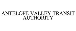 ANTELOPE VALLEY TRANSIT AUTHORITY