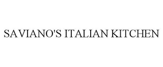 SAVIANO'S ITALIAN KITCHEN