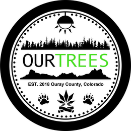 OURTREES EST. 2018 OURAY COUNTY, COLORADO