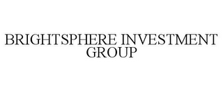 BRIGHTSPHERE INVESTMENT GROUP