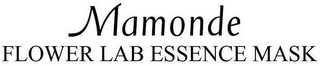 MAMONDE FLOWER LAB ESSENCE MASK