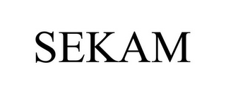 SEKAM