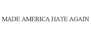 MADE AMERICA HATE AGAIN