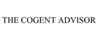 THE COGENT ADVISOR