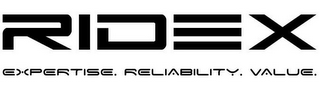 RIDEX EXPERTISE. RELIABILITY. VALUE.