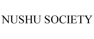 NUSHU SOCIETY