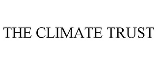 THE CLIMATE TRUST