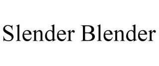 SLENDER BLENDER