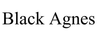 BLACK AGNES