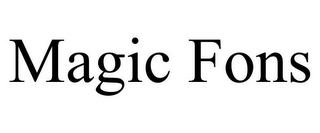 MAGIC FONS