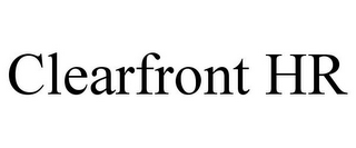 CLEARFRONT HR