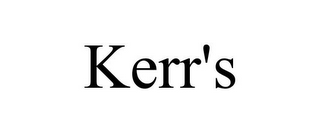 KERR'S