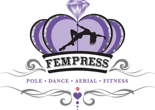 FEMPRESS POLE · DANCE · AERIAL · FITNESS