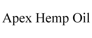 APEX HEMP OIL