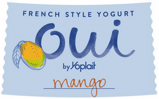 FRENCH STYLE YOGURT OUI BY YOPLAIT MANGO