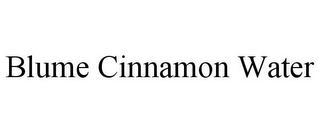 BLUME CINNAMON WATER