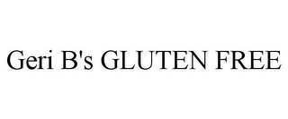 GERI B'S GLUTEN FREE
