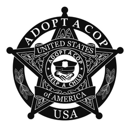 ADOPT A COP USA UNITED STATES OF AMERICA ADOPT A COP HELP A CHILD