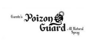 GARNTO'S POIZON GUARD ALL NATURAL SPRAY