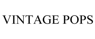 VINTAGE POPS