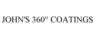 JOHN'S 360° COATINGS