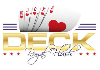 10 J Q K A DECK ROYAL FLUSH