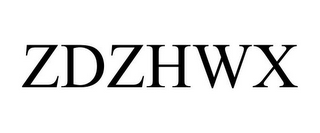 ZDZHWX