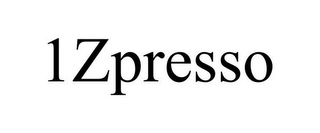 1ZPRESSO