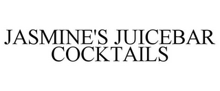 JASMINE'S JUICEBAR COCKTAILS