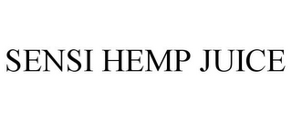 SENSI HEMP JUICE