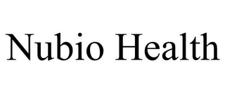 NUBIO HEALTH