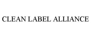 CLEAN LABEL ALLIANCE