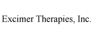 EXCIMER THERAPIES, INC.