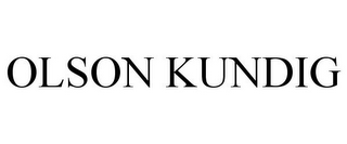 OLSON KUNDIG