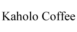 KAHOLO COFFEE