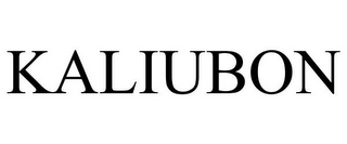 KALIUBON