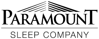 PARAMOUNT SLEEP COMPANY