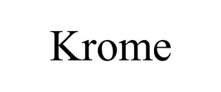 KROME