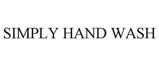 SIMPLY HAND WASH