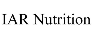 IAR NUTRITION