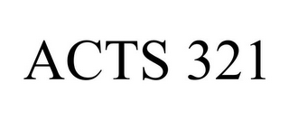 ACTS 321