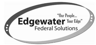 EDGEWATER FEDERAL SOLUTIONS "OUR PEOPLE...YOUR EDGE"