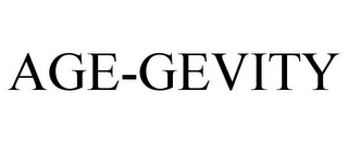 AGE-GEVITY