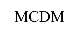 MCDM