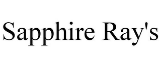 SAPPHIRE RAY'S