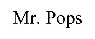 MR. POPS