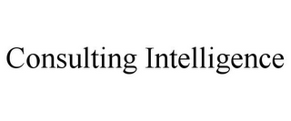 CONSULTING INTELLIGENCE