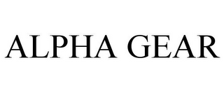 ALPHA GEAR