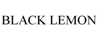 BLACK LEMON